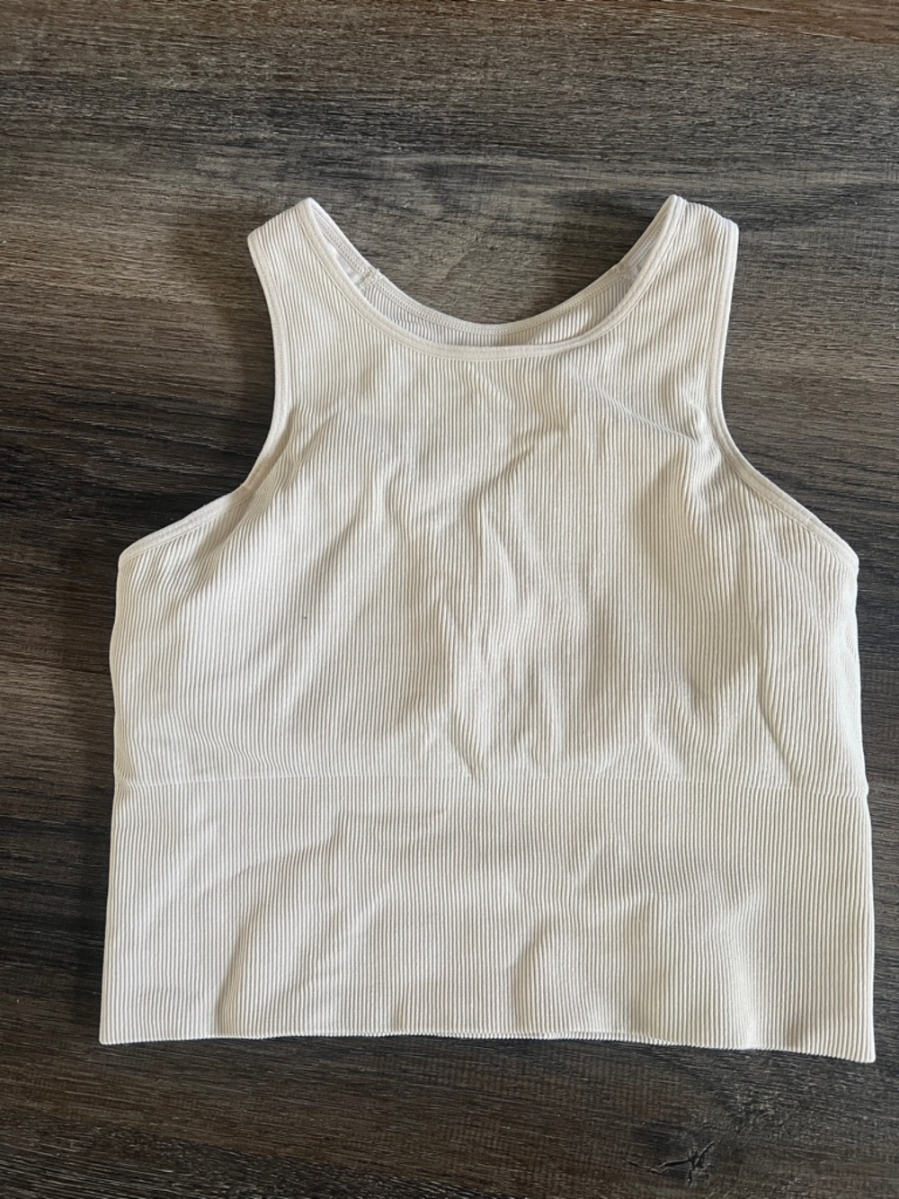 H&M Ribbed Cropped athletic Tank Top - Picture 1 of 3